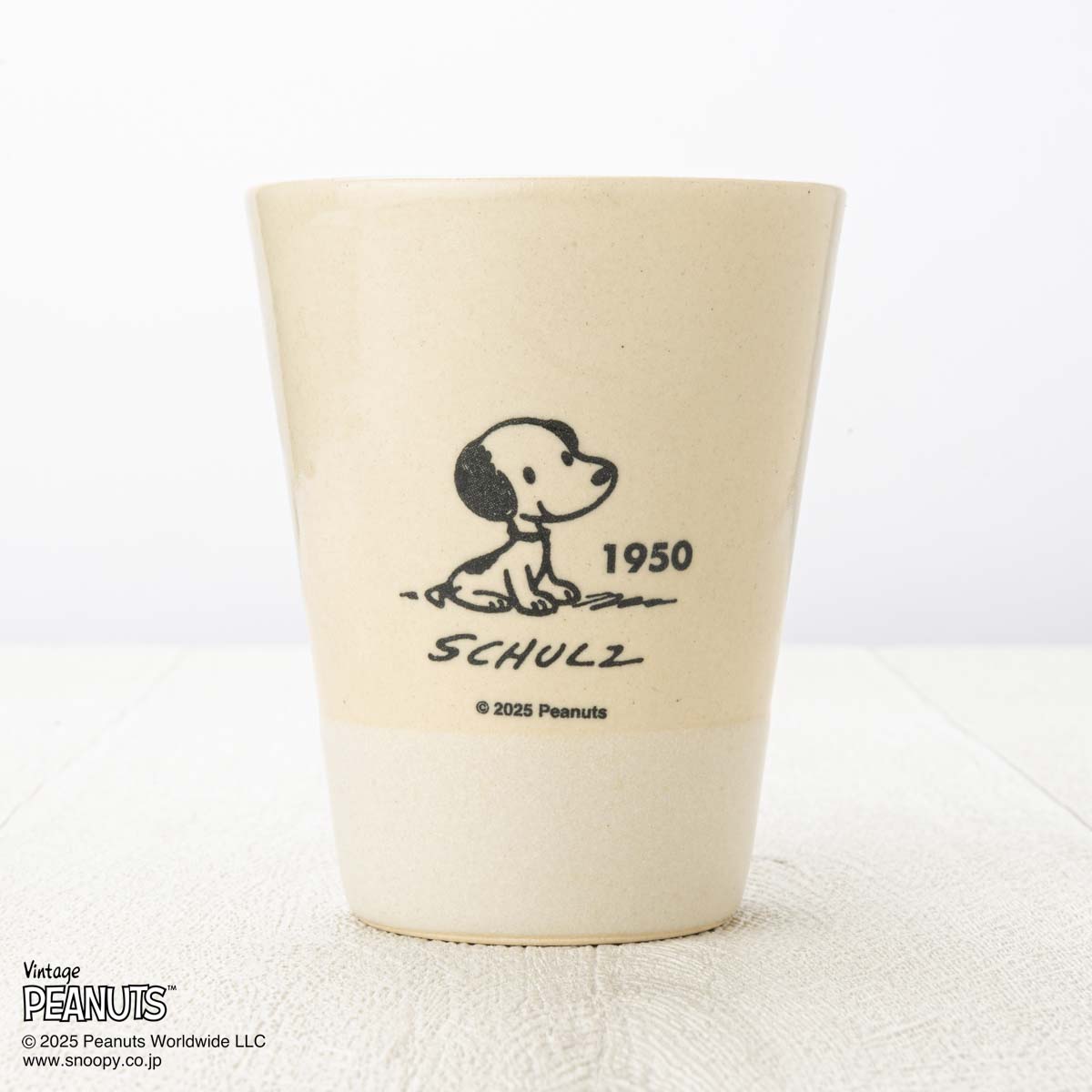 MASHICO タンブラー PEANUTS [SNOOPY 1950] ホワイト