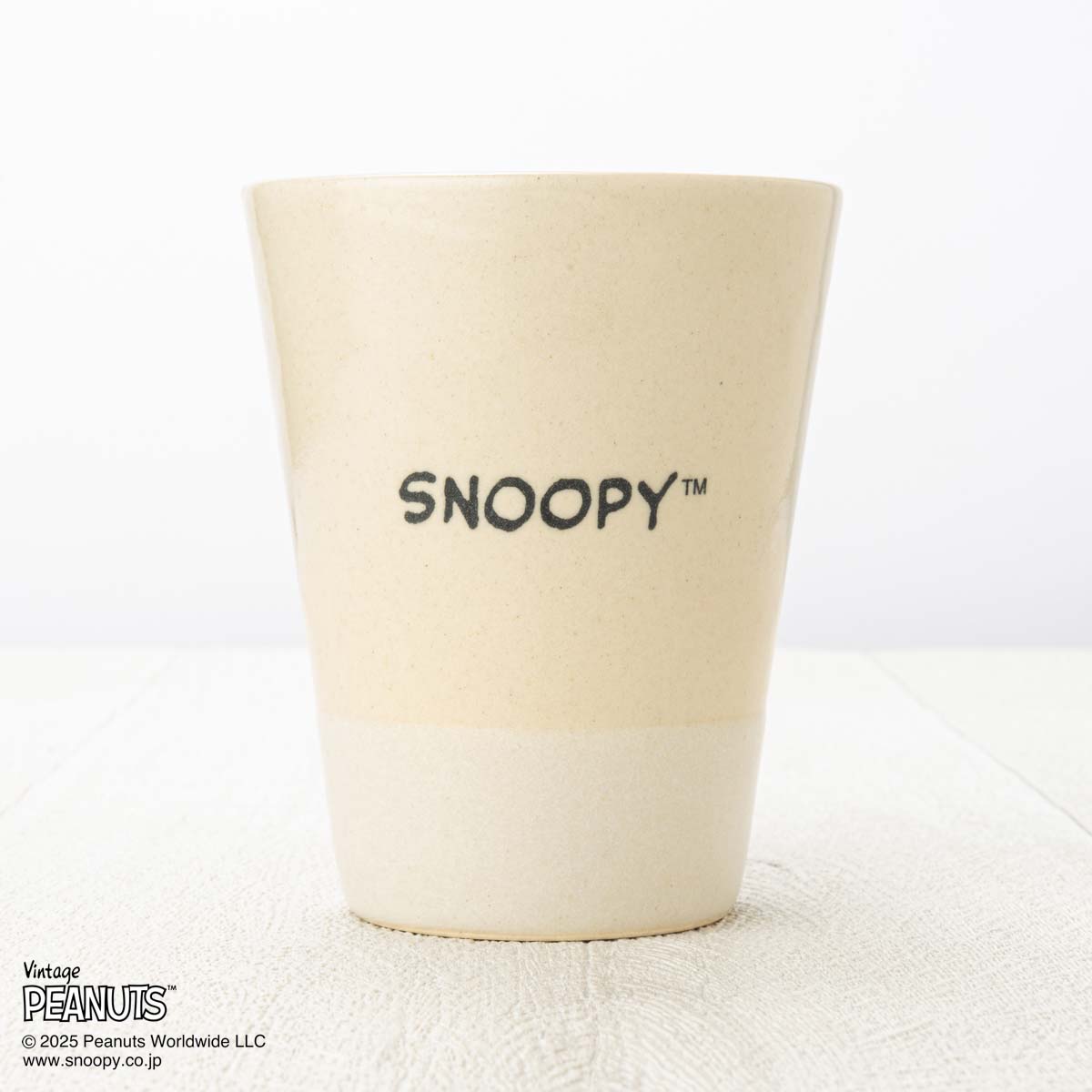 MASHICO タンブラー PEANUTS [SNOOPY 1950] ホワイト