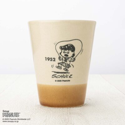 MASHICO タンブラー PEANUTS [LUCY 1952] アンバー