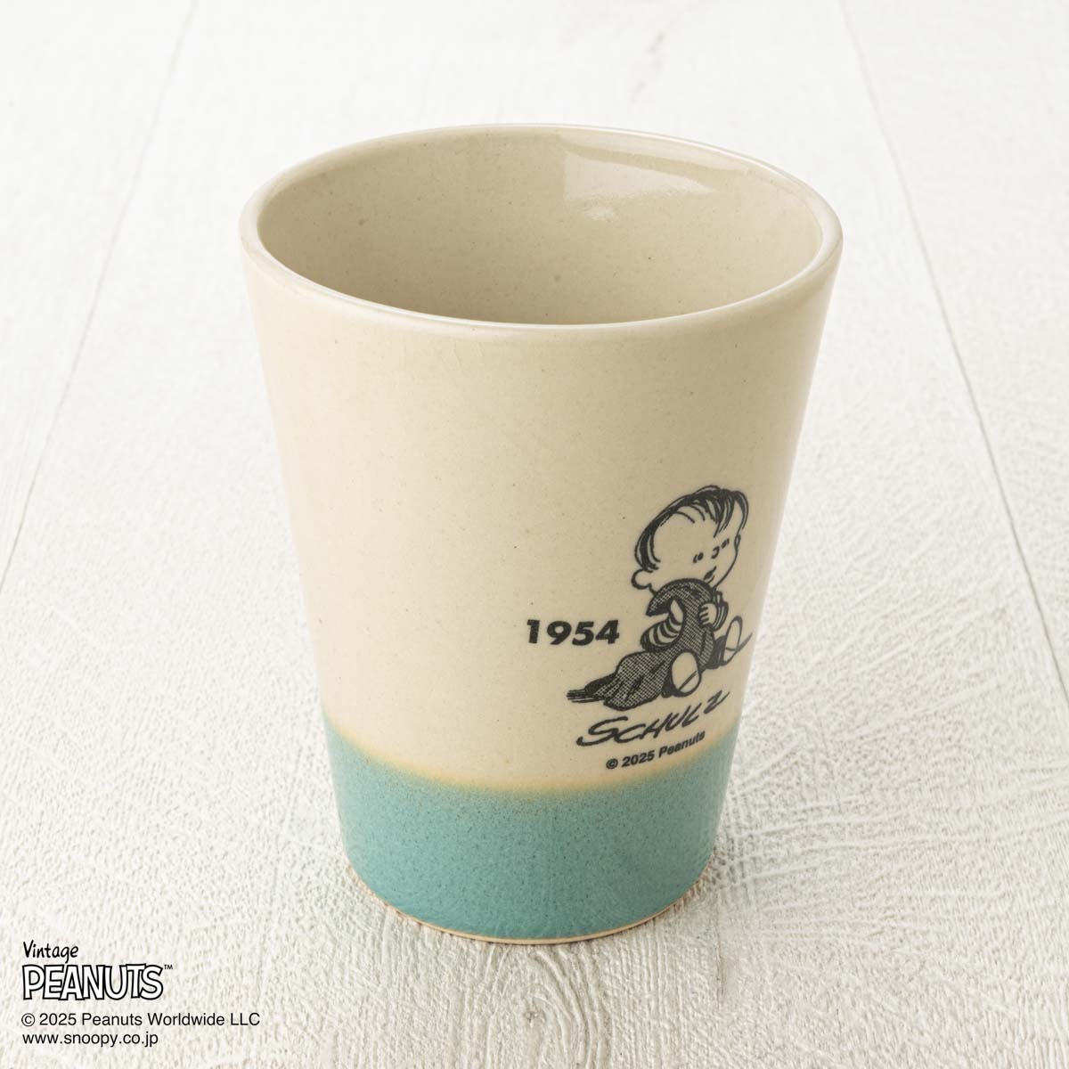 MASHICO タンブラー PEANUTS [LINUS 1954] ライトブルー