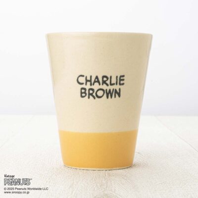 MASHICO タンブラー PEANUTS [CHARLIE BROWN 1950] イエロー