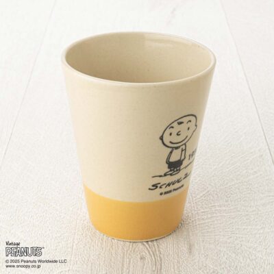 MASHICO タンブラー PEANUTS [CHARLIE BROWN 1950] イエロー