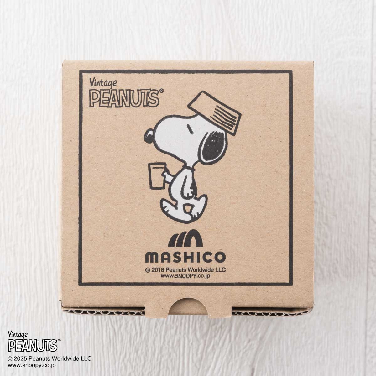 MASHICO タンブラー PEANUTS [SCHROEDER 1951] ブラック
