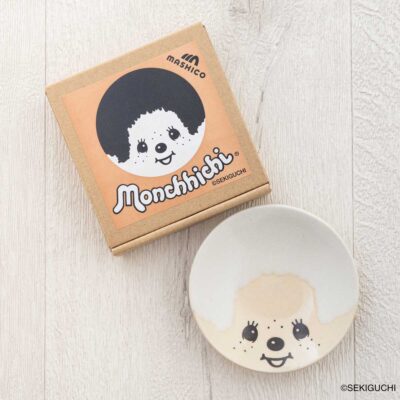 MASHICO 豆皿 モンチッチ ホワイト(糠白釉)