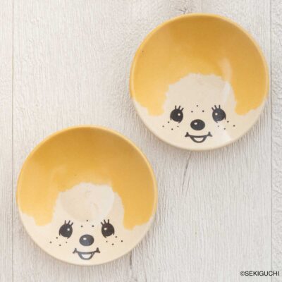 MASHICO 豆皿 モンチッチ イエロー
