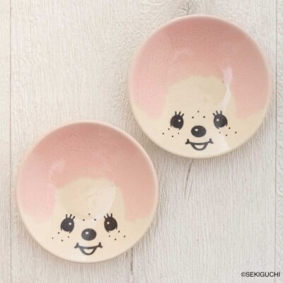 MASHICO 豆皿 モンチッチ ピンク