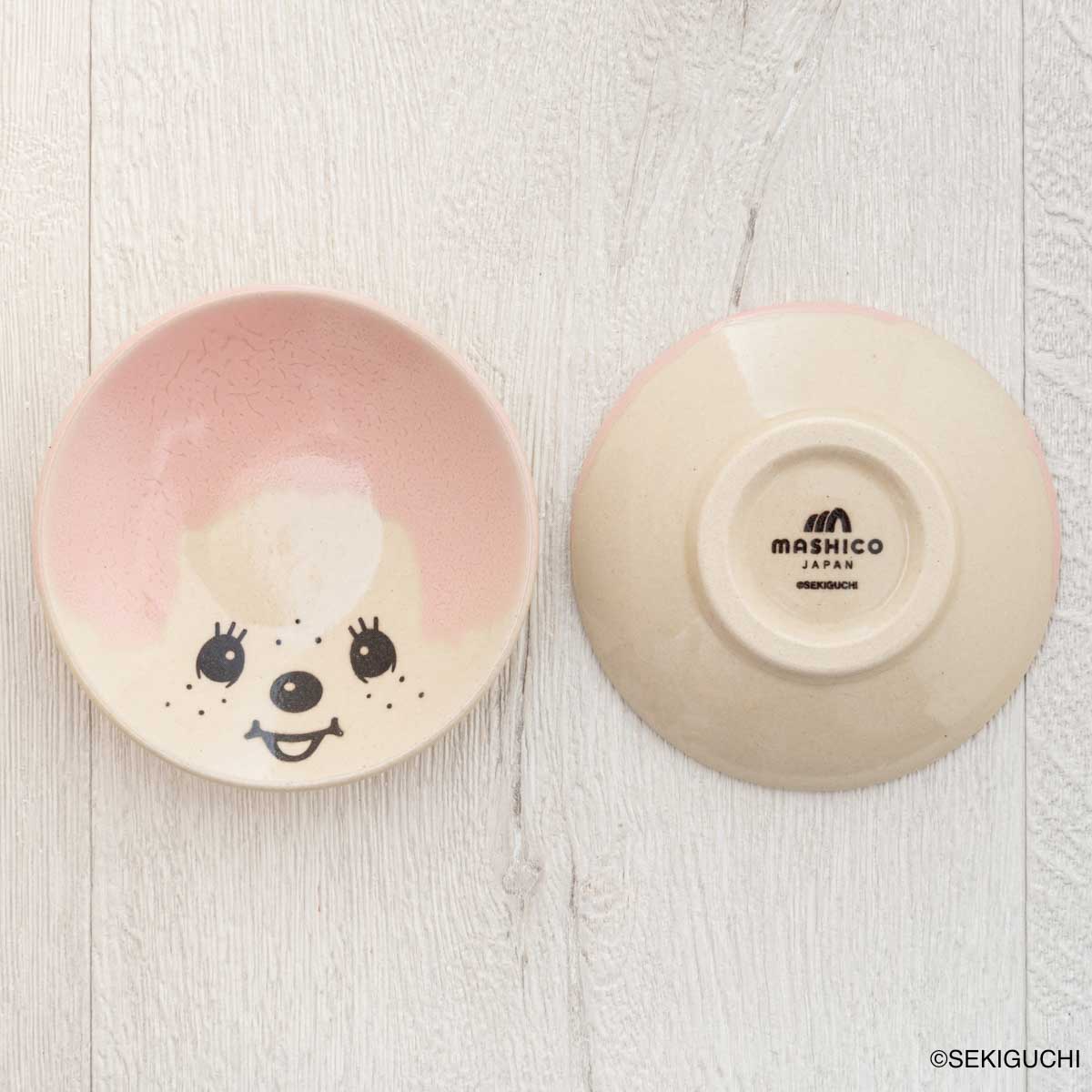 MASHICO 豆皿 モンチッチ ピンク