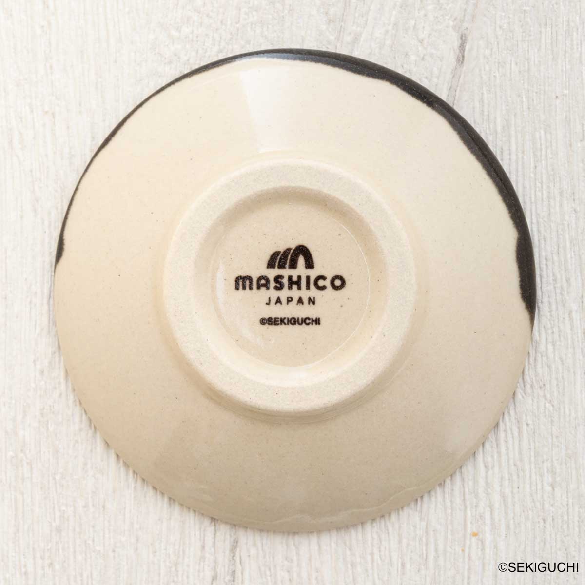 MASHICO 豆皿 モンチッチ ブラック(黒釉)