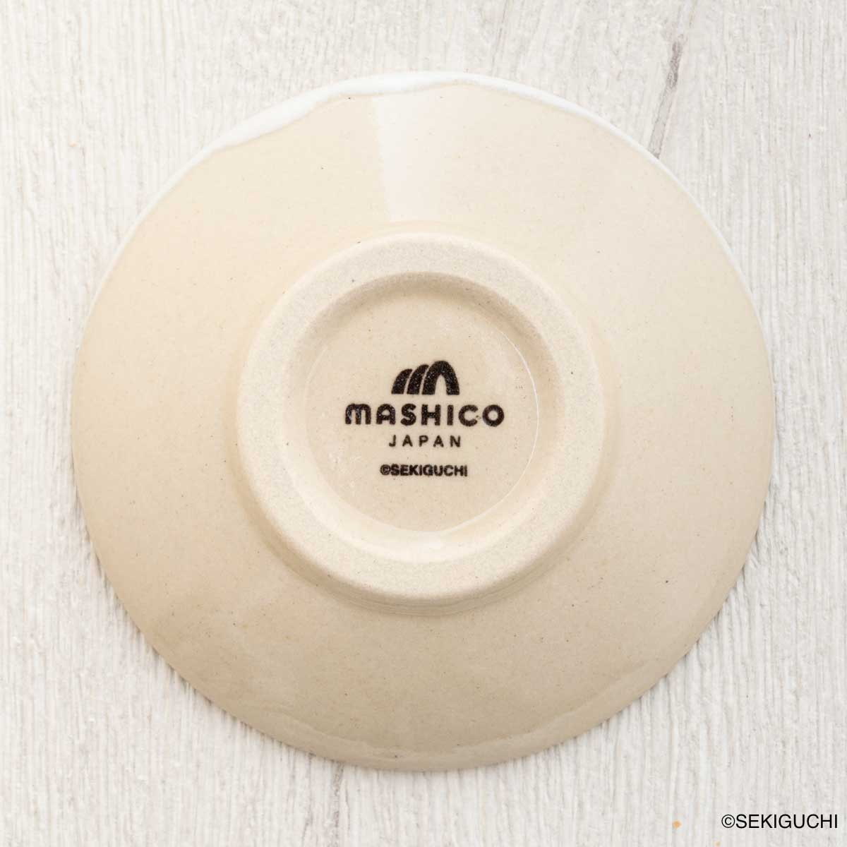 MASHICO 豆皿 モンチッチ ホワイト(糠白釉)