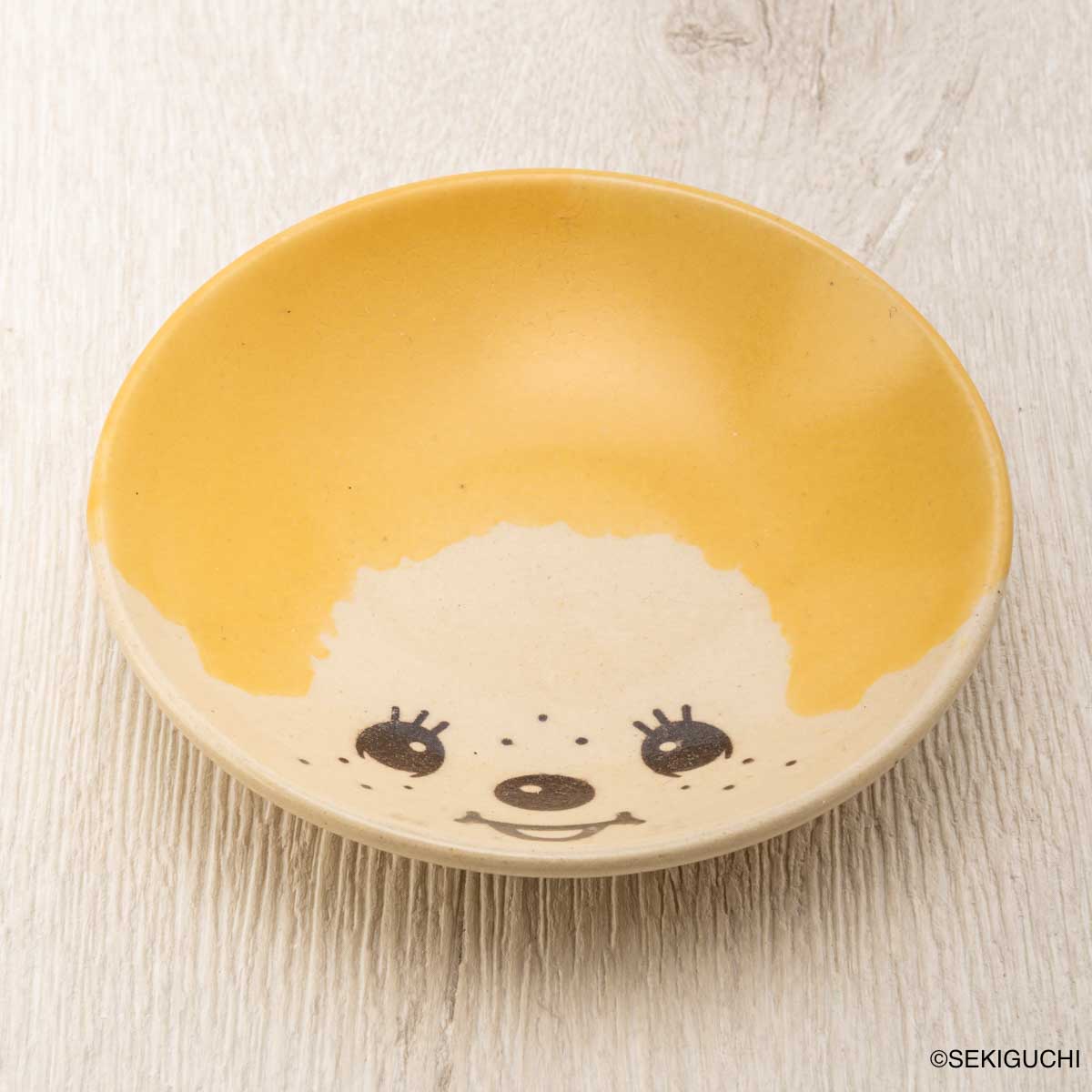 MASHICO 豆皿 モンチッチ イエロー